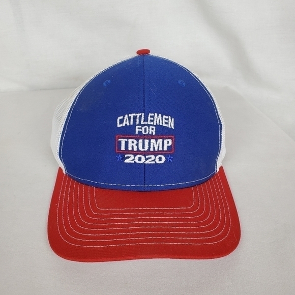 Cattlemen for Trump 2020 trucker Hat - Picture 1 of 10